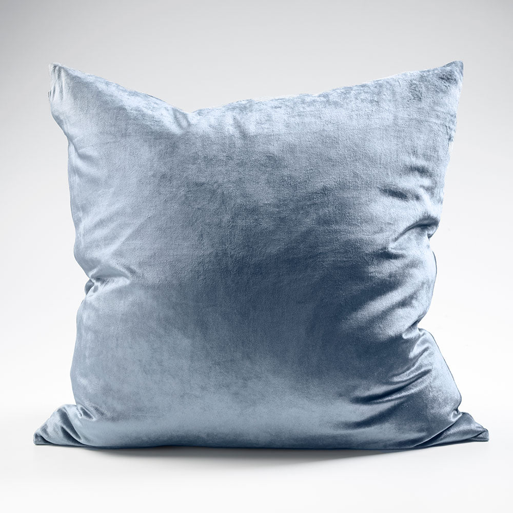 Precious Velvet Cushion - Sapphire - 60x60cm