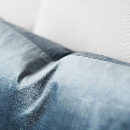 Precious Velvet Cushion - Sapphire