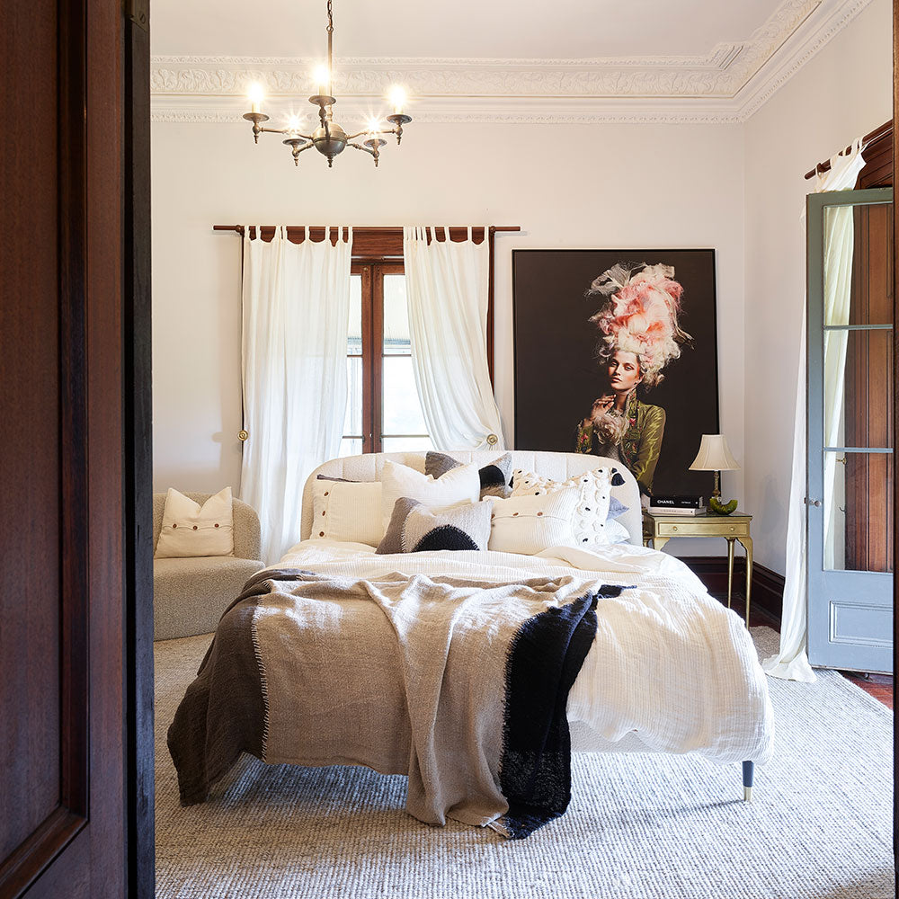 Rafflad Linen Cushion