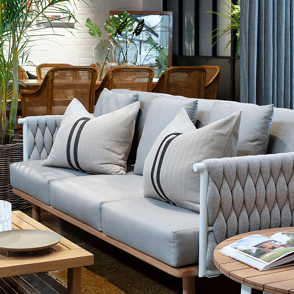 Eadie Lifestyle Sipatico Cushion in Natural/Black in store at Villa Kula