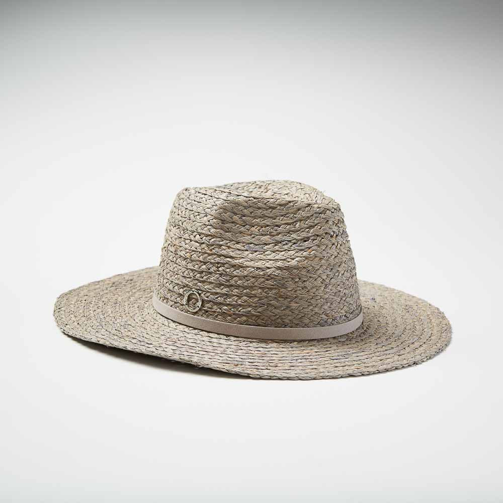 Sundaise Panama Hat - Soft grey