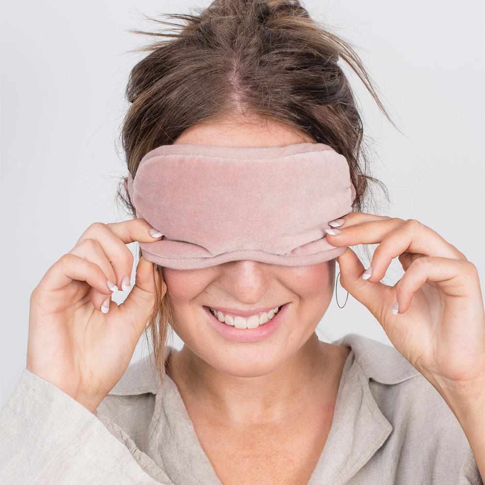 Lavender Lynette (Velvet) Eye Mask - Musk Musk