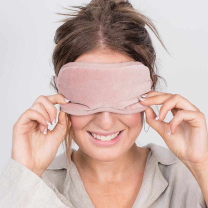 Lavender Lynette (Velvet) Eye Mask - Musk Musk