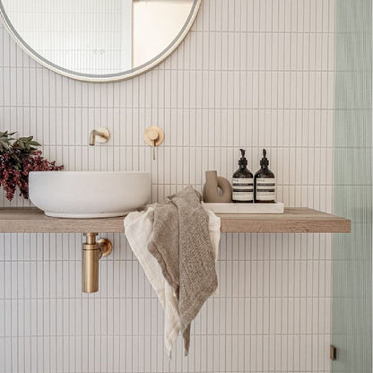 Mayla Hand Woven Linen Hand Towel (Set of 2) - Ivory